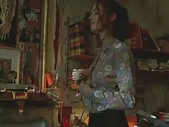 Leslie Brooks tira la video lesbo gratuiti figa con un grosso cazzo di gomma.