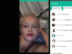 Il ragazzo scopa la bionda, lecca video gratis di lesbo la figa e cums in bocca
